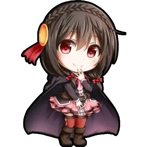 😍 Стикер «chibi anime character» для Telegram