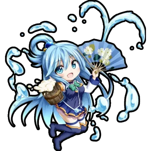 😍 Стикер «chibi anime character» для Telegram