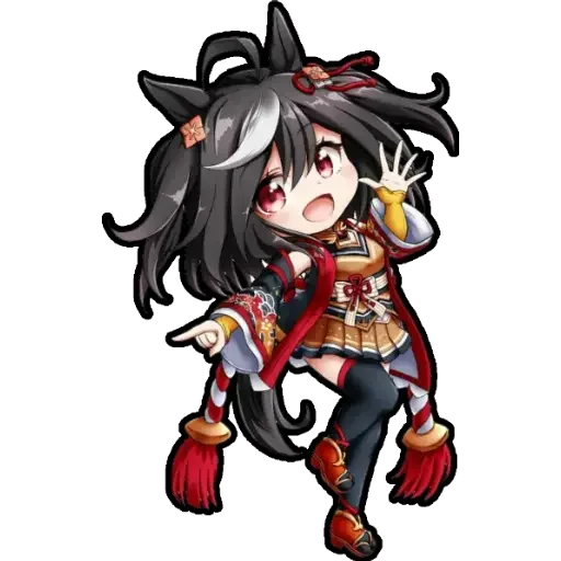 😍 Стикер «chibi anime character» для Telegram