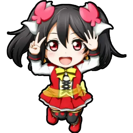 😍 Стикер «chibi anime character» для Telegram