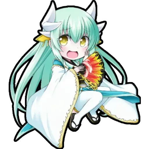 😍 Стикер «chibi anime character» для Telegram