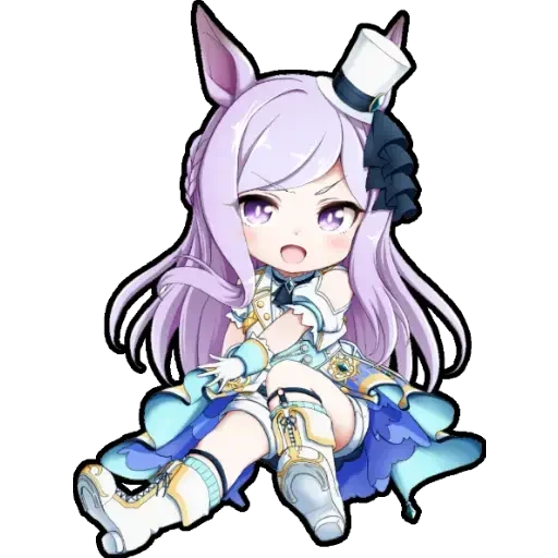 😍 Стикер «chibi anime character» для Telegram