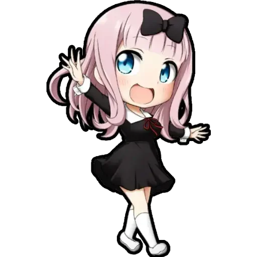 😍 Стикер «chibi anime character» для Telegram