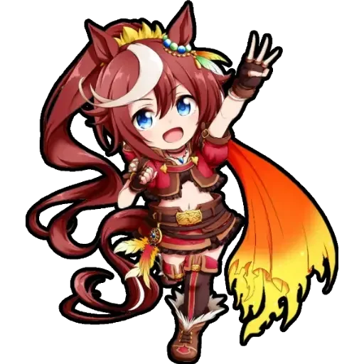 😍 Стикер «chibi anime character» для Telegram