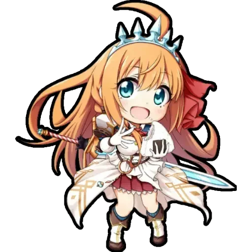 😍 Стикер «chibi anime character» для Telegram