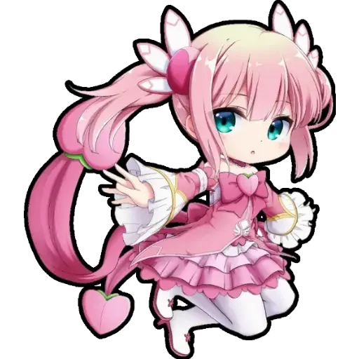 😍 Стикер «chibi anime character» для Telegram
