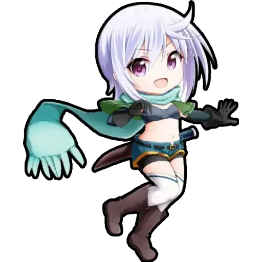 😍 Стикер «chibi anime character» для Telegram