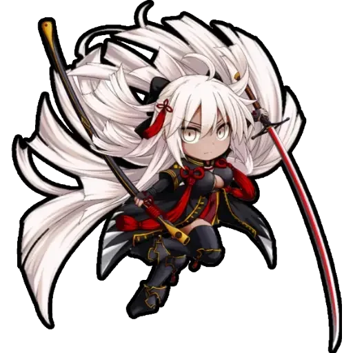 😍 Стикер «chibi anime character» для Telegram