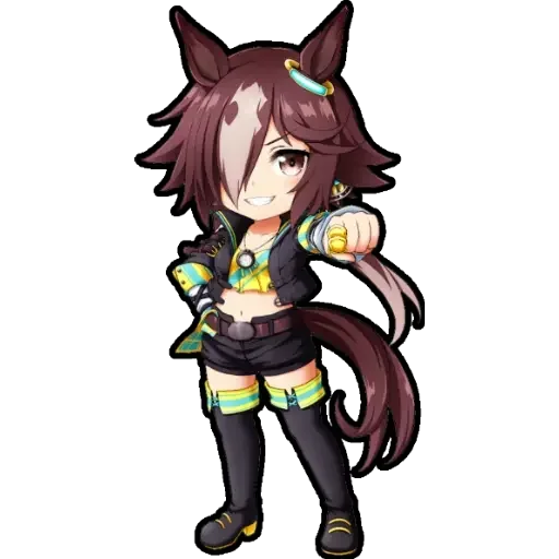 😍 Стикер «chibi anime character» для Telegram