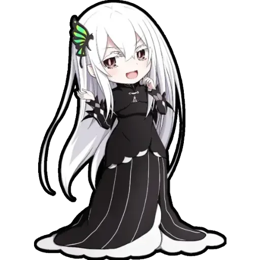😍 Стикер «chibi anime character» для Telegram
