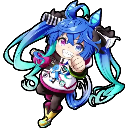 😍 Стикер «chibi anime character» для Telegram