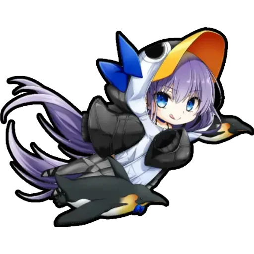 😍 Стикер «chibi anime character» для Telegram