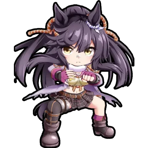😍 Стикер «chibi anime character» для Telegram