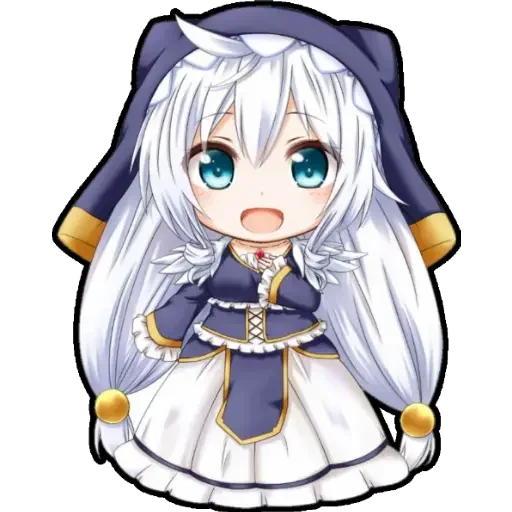 😍 Стикер «chibi anime character» для Telegram
