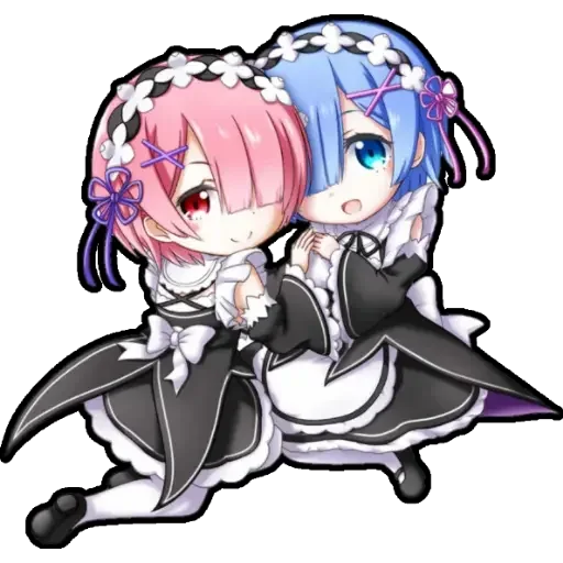 😍 Стикер «chibi anime character» для Telegram
