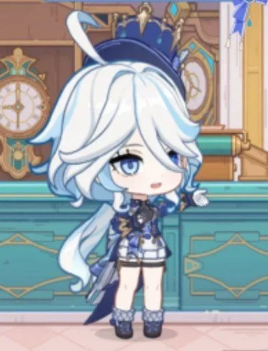 💧 Стикер «Chibi Furina» для Telegram
