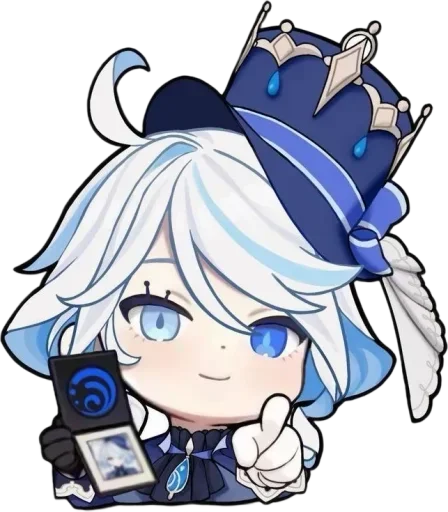 💧 Стикер «Chibi Furina» для Telegram