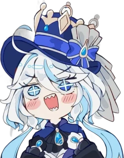 💧 Стикер «Chibi Furina» для Telegram