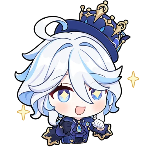 💧 Стикер «Chibi Furina» для Telegram