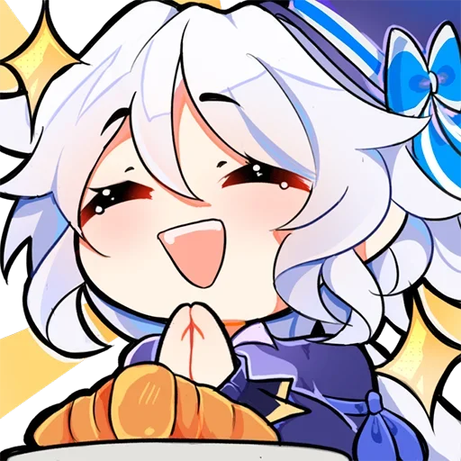 💧 Стикер «Chibi Furina» для Telegram