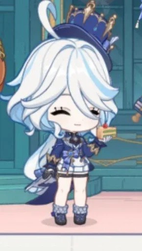 💧 Стикер «Chibi Furina» для Telegram