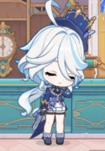 💧 Стикер «Chibi Furina» для Telegram
