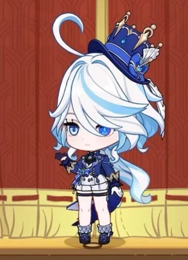 💧 Стикер «Chibi Furina» для Telegram