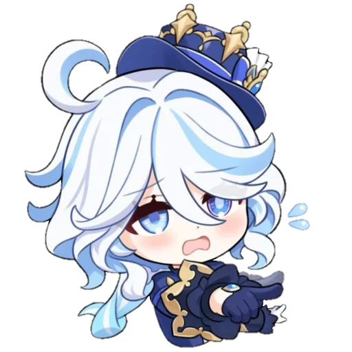 💧 Стикер «Chibi Furina» для Telegram