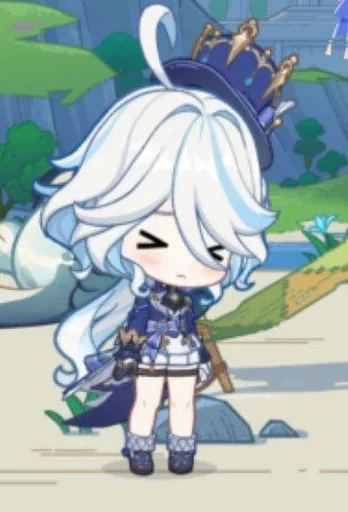 💧 Стикер «Chibi Furina» для Telegram