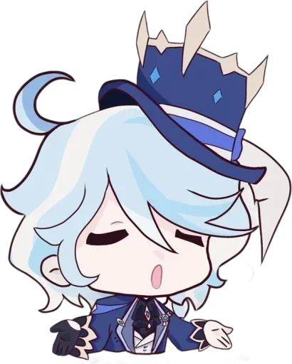 💧 Стикер «Chibi Furina» для Telegram