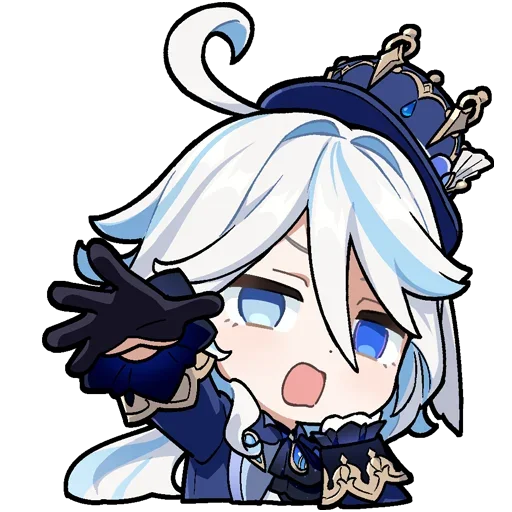 💧 Стикер «Chibi Furina» для Telegram