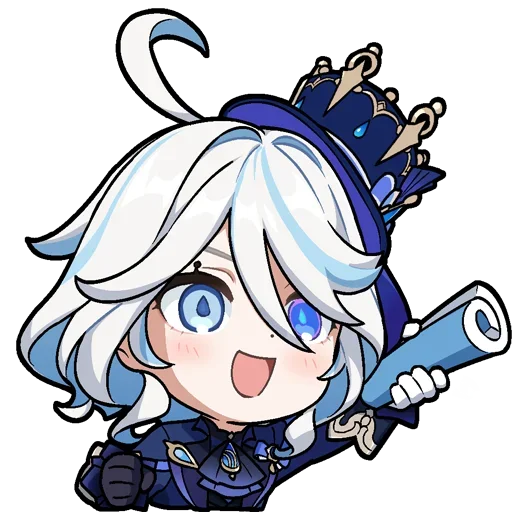 💧 Стикер «Chibi Furina» для Telegram