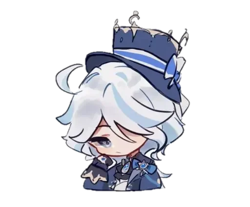 💧 Стикер «Chibi Furina» для Telegram