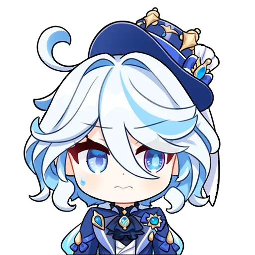 💧 Стикер «Chibi Furina» для Telegram