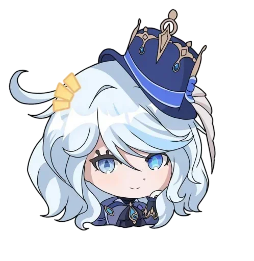💧 Стикер «Chibi Furina» для Telegram