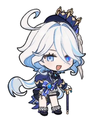 💧 Стикер «Chibi Furina» для Telegram