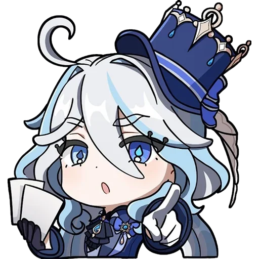 💧 Стикер «Chibi Furina» для Telegram