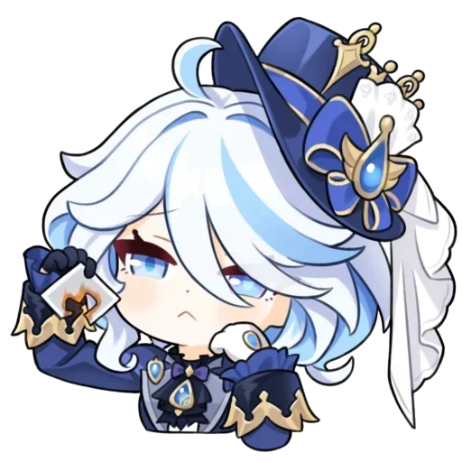 💧 Стикер «Chibi Furina» для Telegram