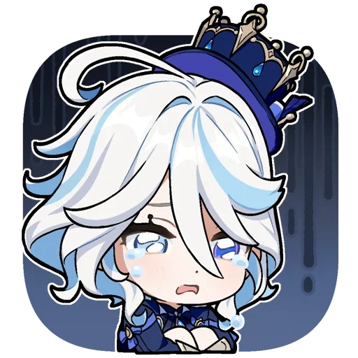 💧 Стикер «Chibi Furina» для Telegram