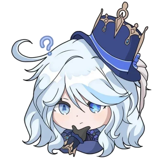 💧 Стикер «Chibi Furina» для Telegram