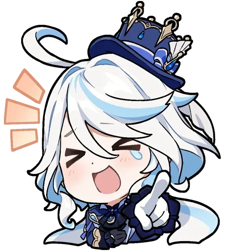 💧 Стикер «Chibi Furina» для Telegram