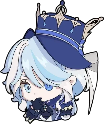 💧 Стикер «Chibi Furina» для Telegram
