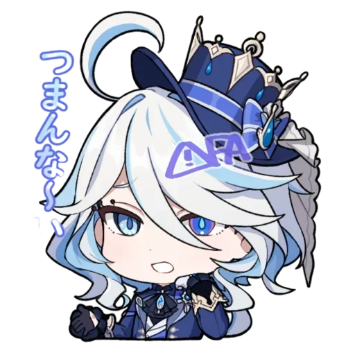 💧 Стикер «Chibi Furina» для Telegram