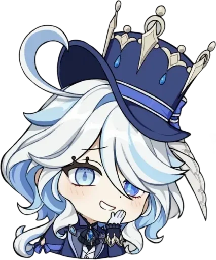 💧 Стикер «Chibi Furina» для Telegram