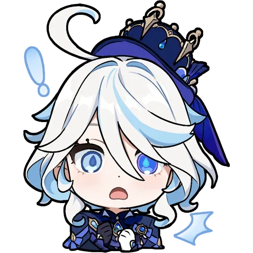 💧 Стикер «Chibi Furina» для Telegram