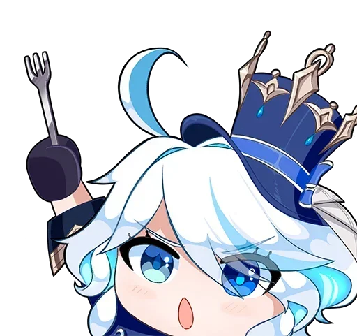 💧 Стикер «Chibi Furina» для Telegram