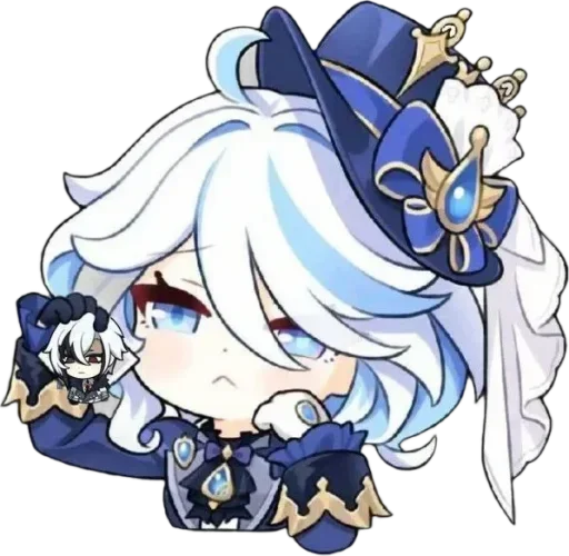 💧 Стикер «Chibi Furina» для Telegram