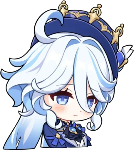 💧 Стикер «Chibi Furina» для Telegram