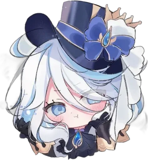 💧 Стикер «Chibi Furina» для Telegram