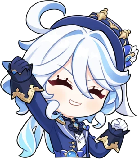 💧 Стикер «Chibi Furina» для Telegram